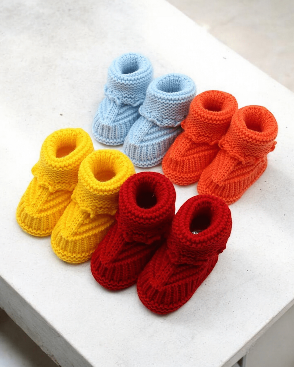 Crochet Slippers Pantoufle Bébé Crochet Chaussons Français