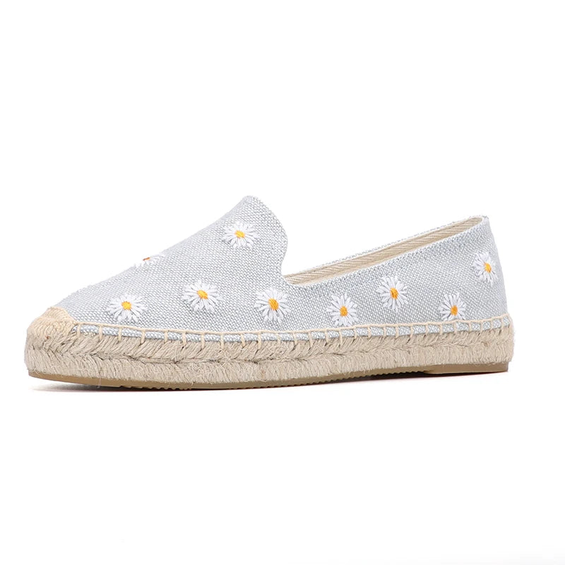 Chaussons Chaussures Femme <br> Espadrilles Pâquerettes