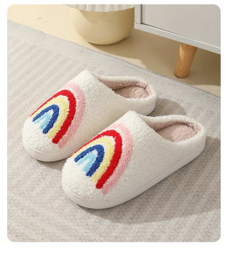 Chaussons Femme <br> Arc-en-Ciel Douillet