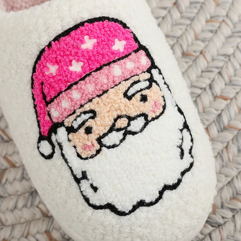 Chaussons Femme <br> Noël Rose
