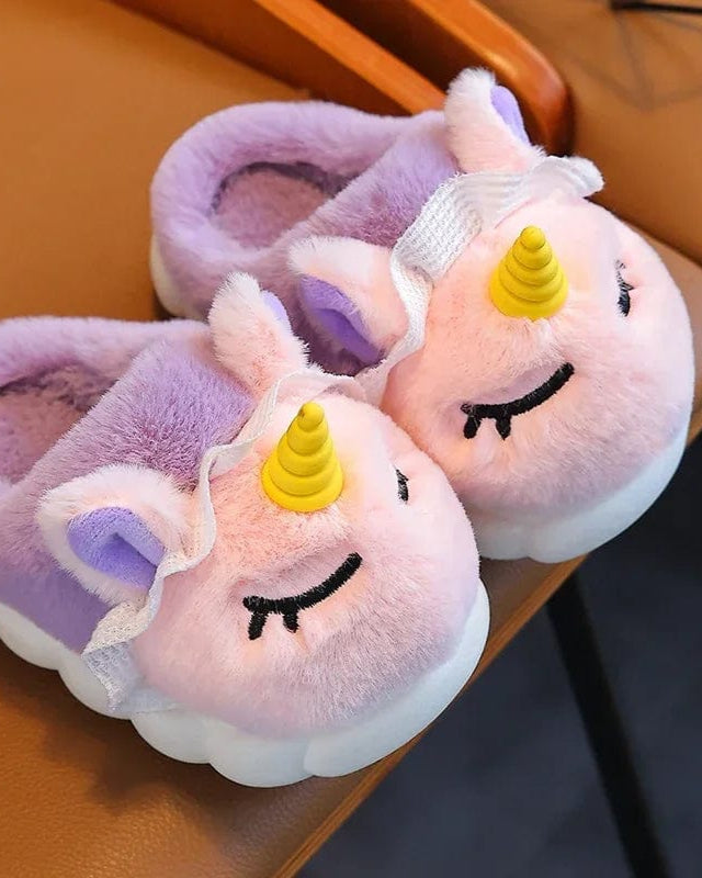Chaussons Fille | Licorne Violet / 23-24