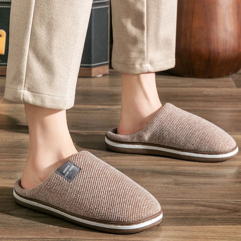 Chaussons Homme | Cosy Marron / 42-43