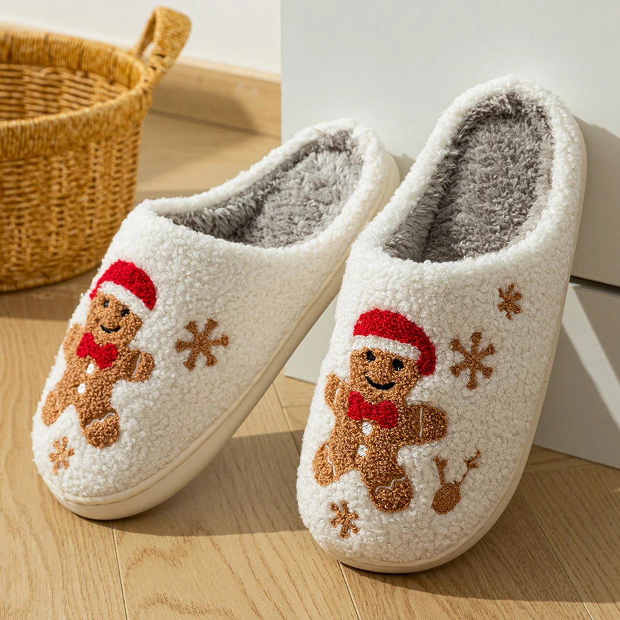 Chaussons Noël <br> Biscuit