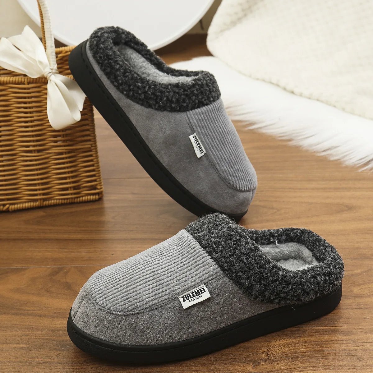 Chaussons <br> Hiver Doublés