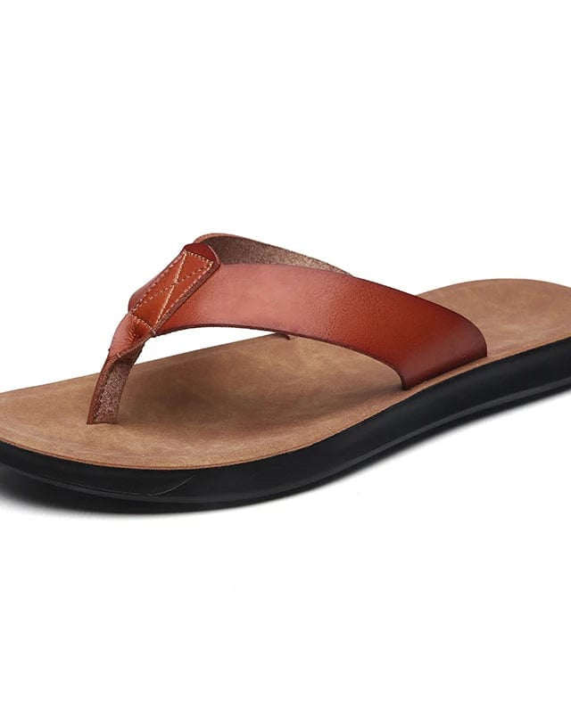 Sandales Homme | Le Confort italien Marron Jaune / 42