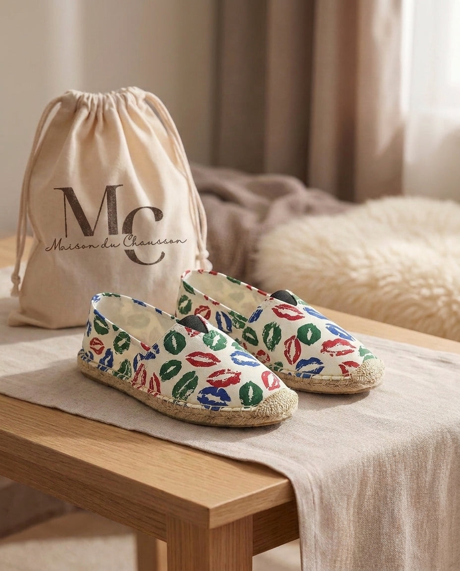 Chaussons Chaussures Homme <br> Espadrilles bisous