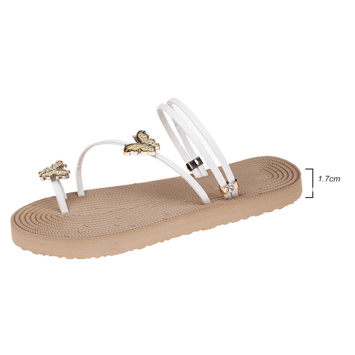 Sandales Femme <br> Papillon Elégant