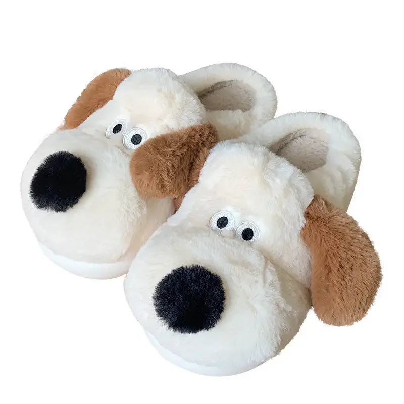 Chaussons <br> Chien Cartoon