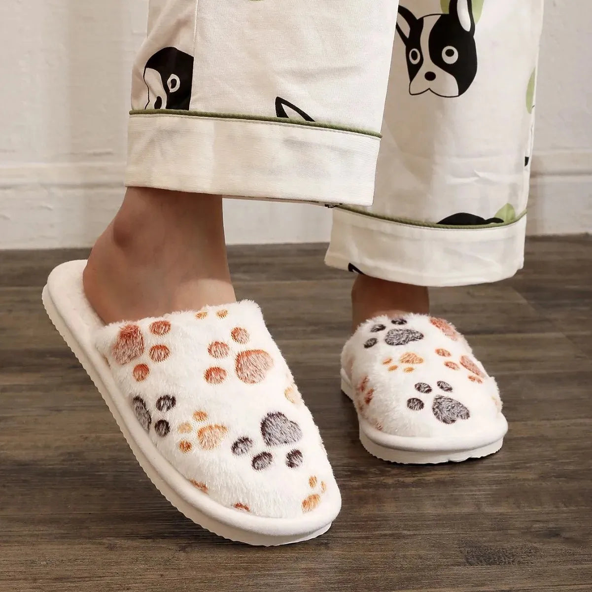 Chaussons <br> Trace de patte