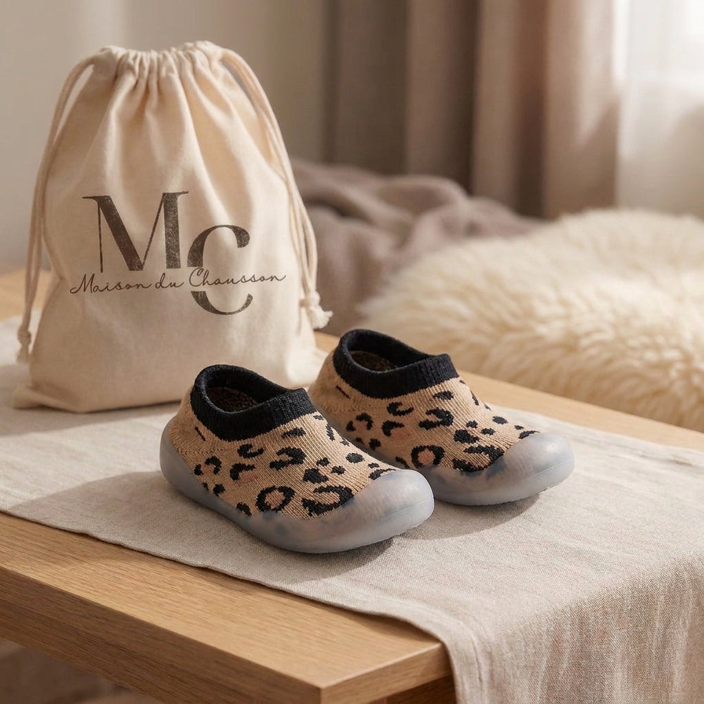 Chaussons bébé <br> chaussette polaire