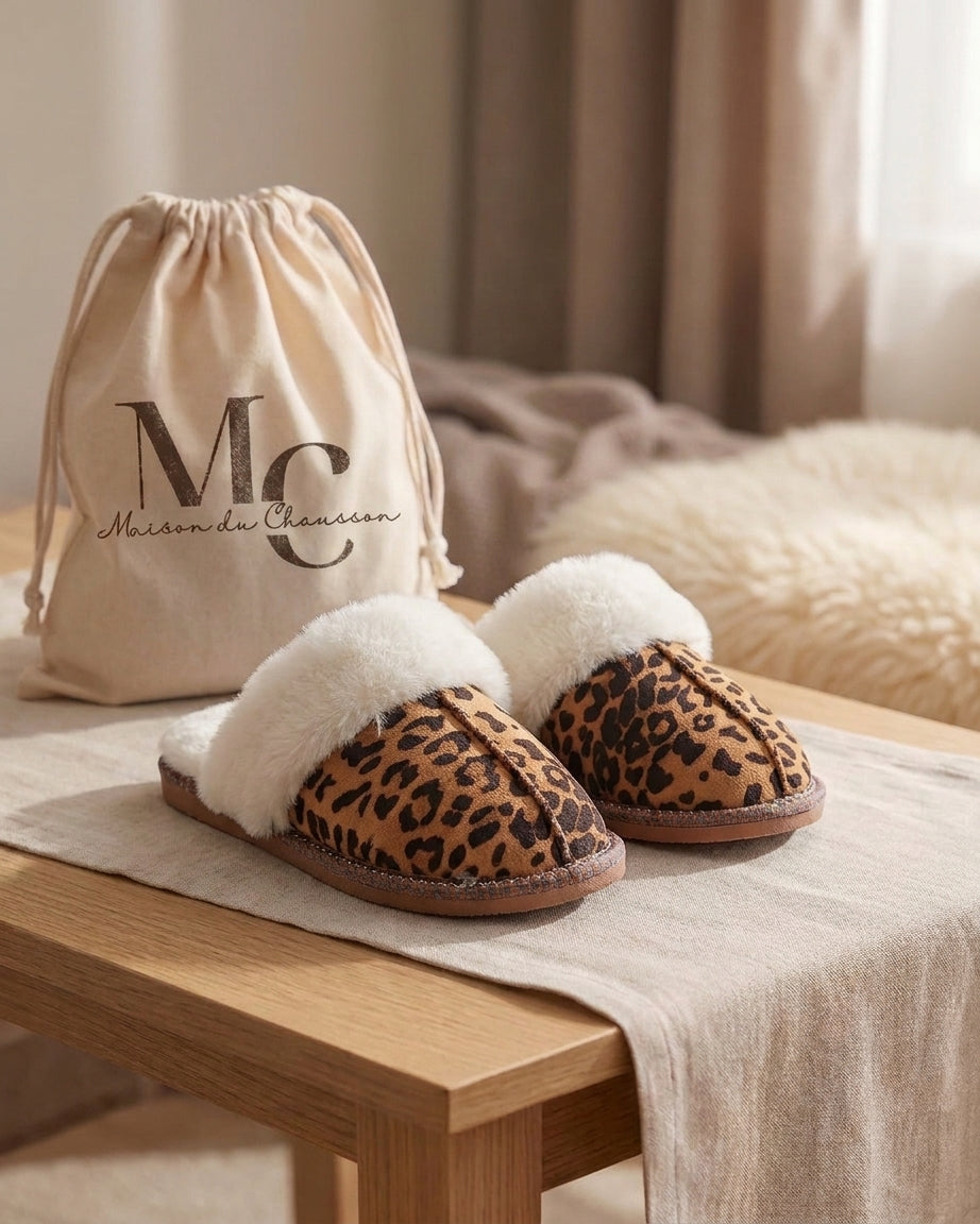Chaussons Femme <br> Léopard and co