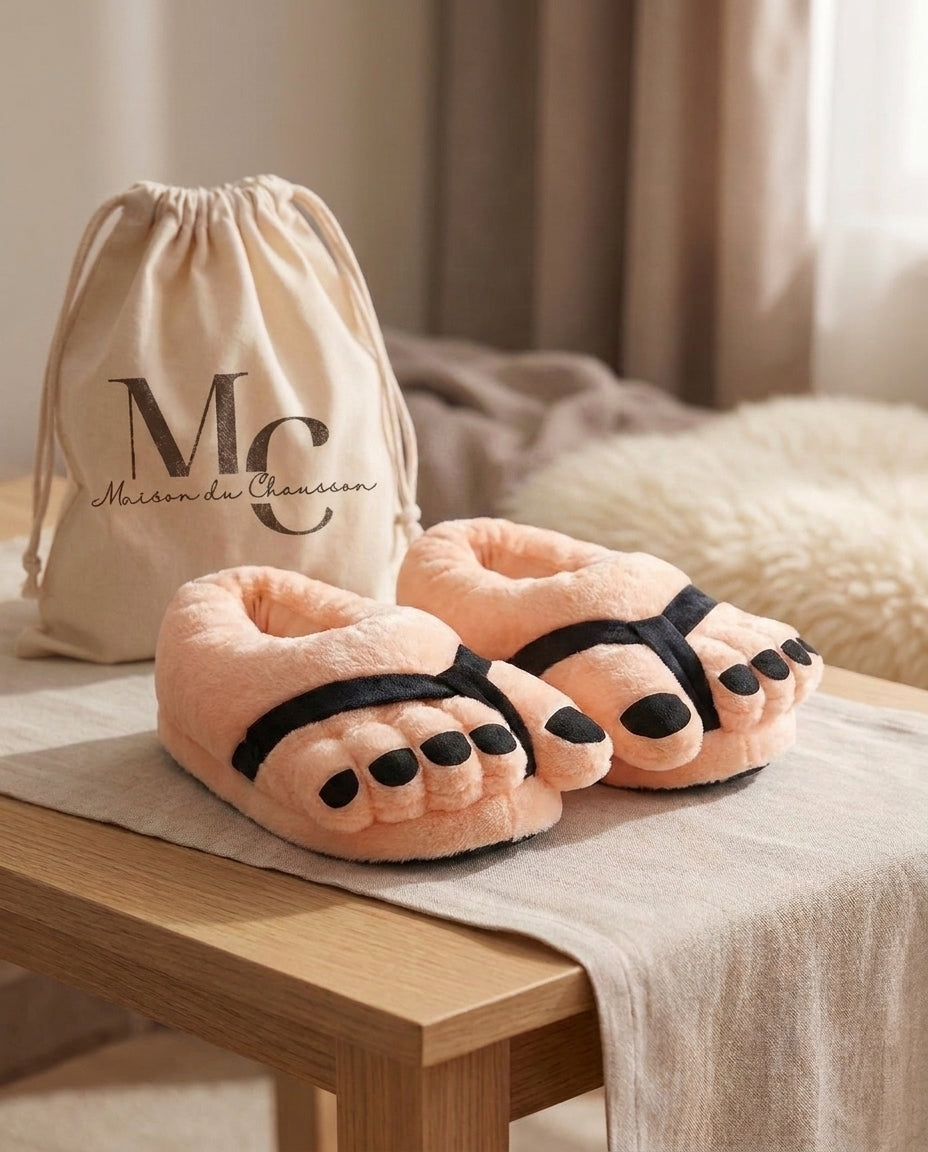 Chaussons rigolo <br> Pieds