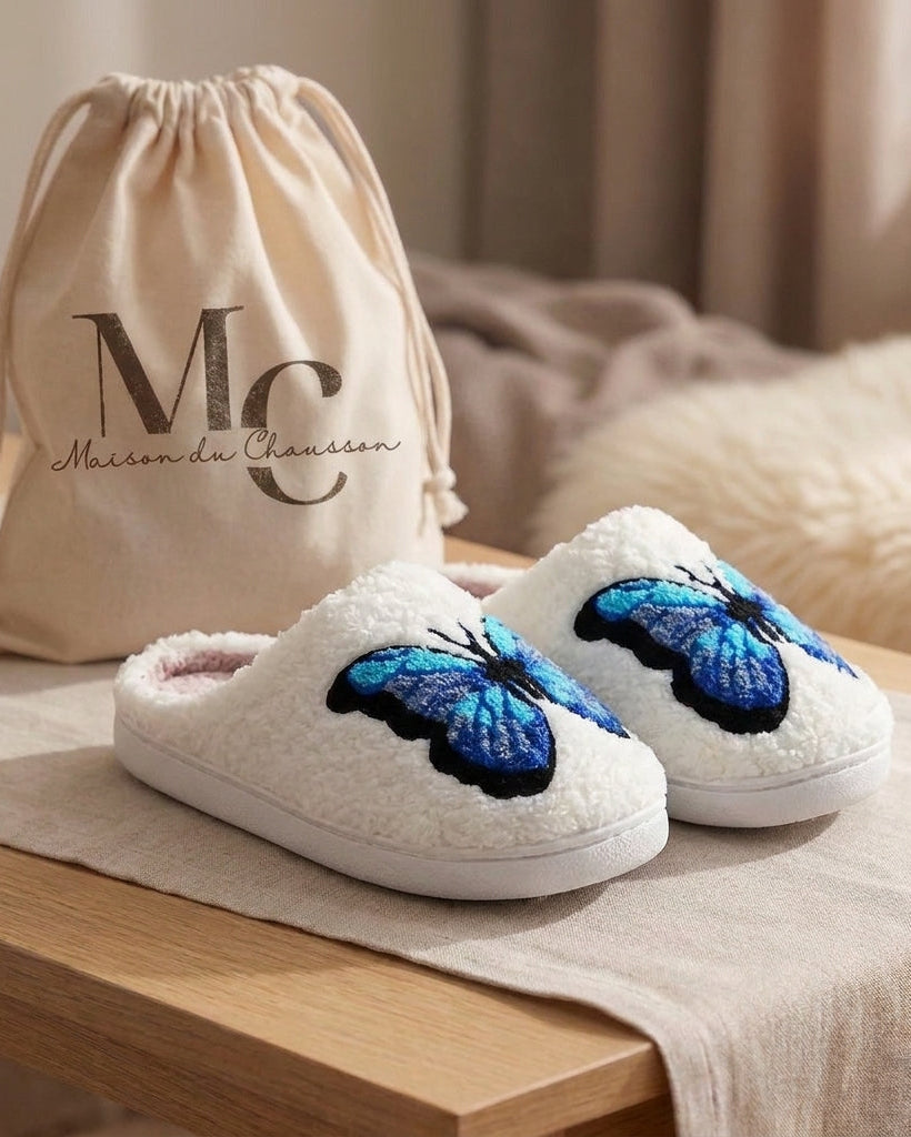 Chaussons femme <br> Papillon