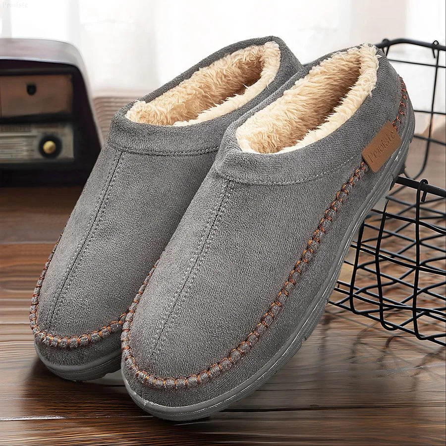 Chaussons Homme <br> Hiver Fourrés
