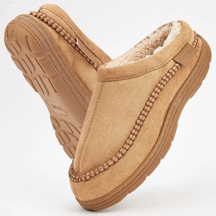 Chaussons Homme <br> Hiver Fourrés