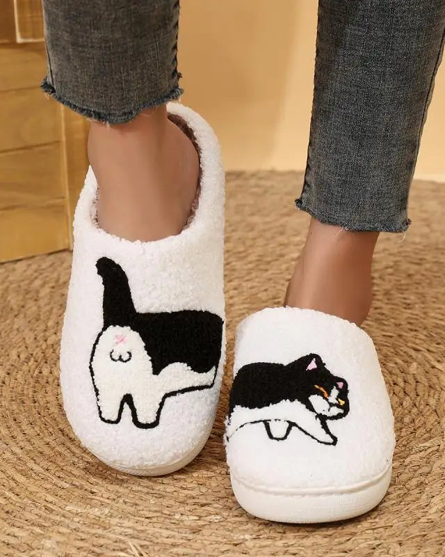 Chaussons Animaux <br> Chat