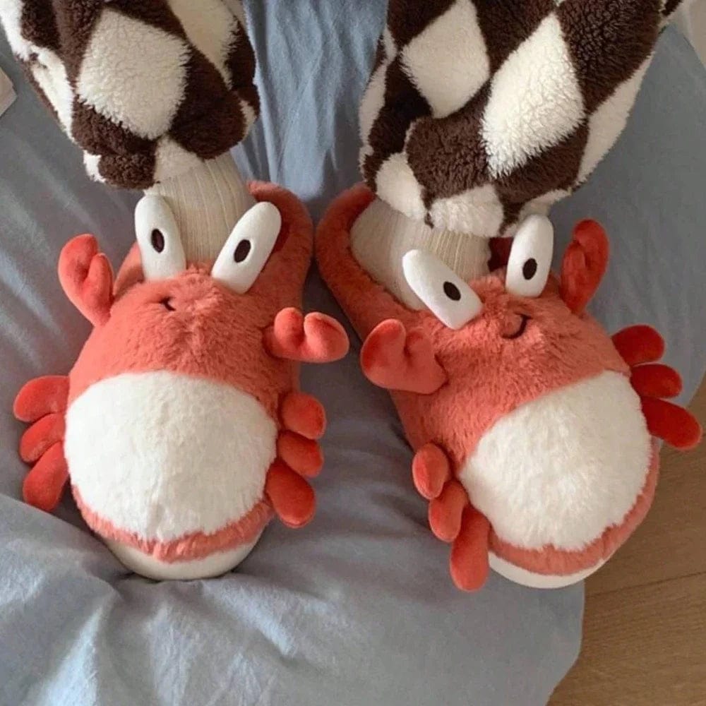 Chaussons Animaux <br> Crabe