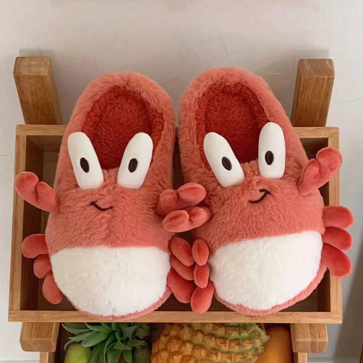 Chaussons Animaux <br> Crabe