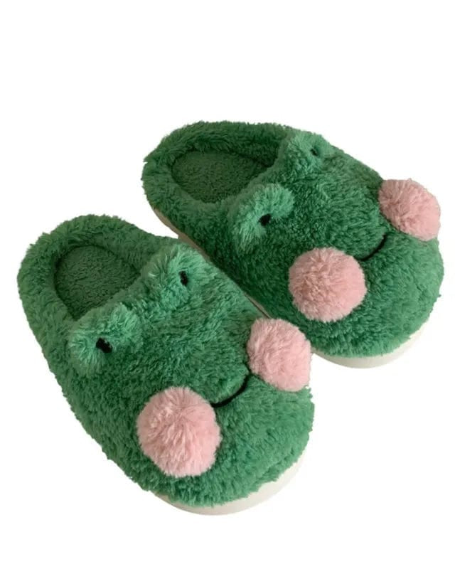 Chaussons Animaux <br> Grenouille