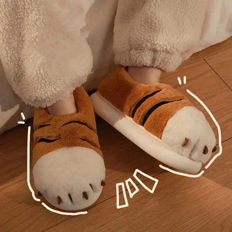 Chaussons Animaux <br> Tigre