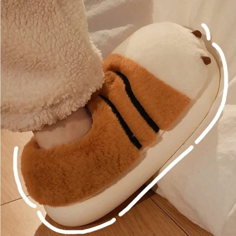 Chaussons Animaux <br> Tigre