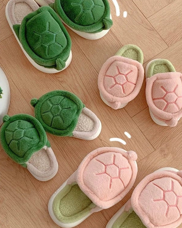Chaussons Animaux <br> Tortue