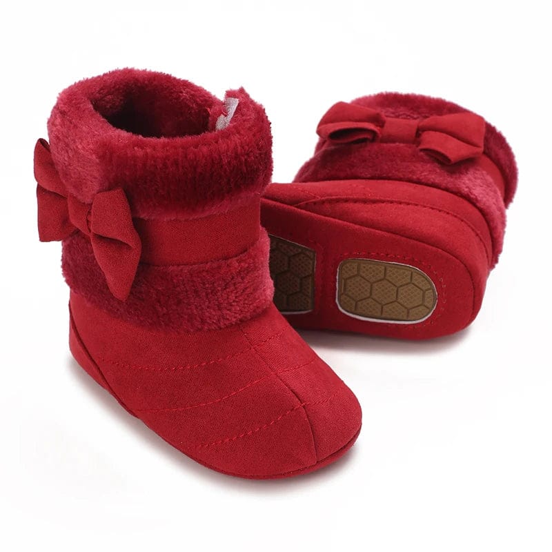 Chaussons Bébé | Noel E138 Rouge / 7-12 Mois
