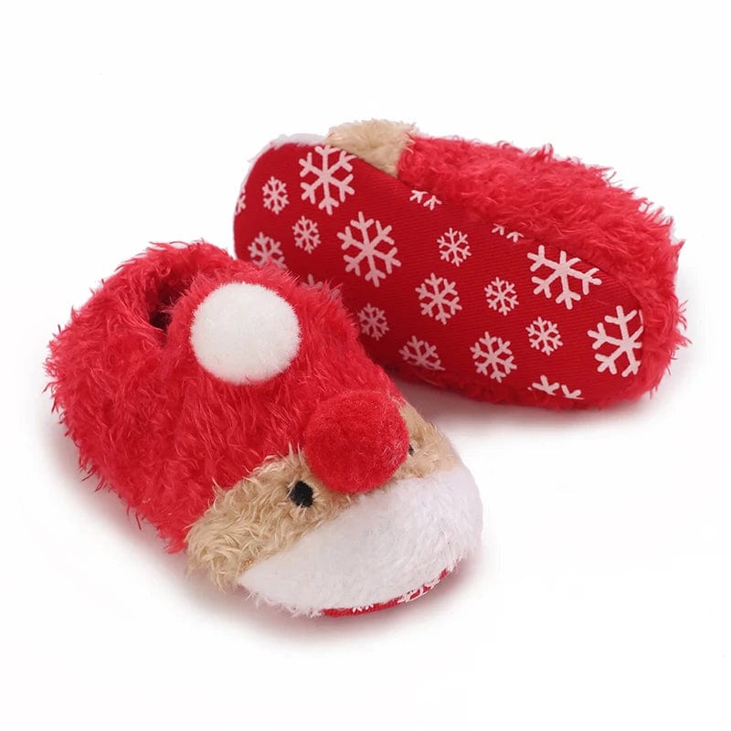 Chaussons Bébé | Noel C-416 Rouge / 0-6 Mois