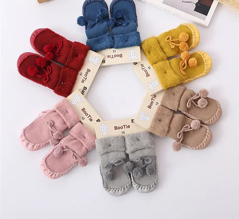 Chaussons Chaussettes Enfant <br> semelle rigide