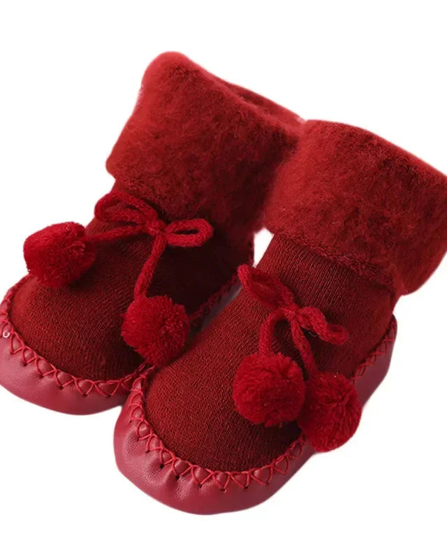Chaussons Chaussettes Enfant <br> semelle rigide