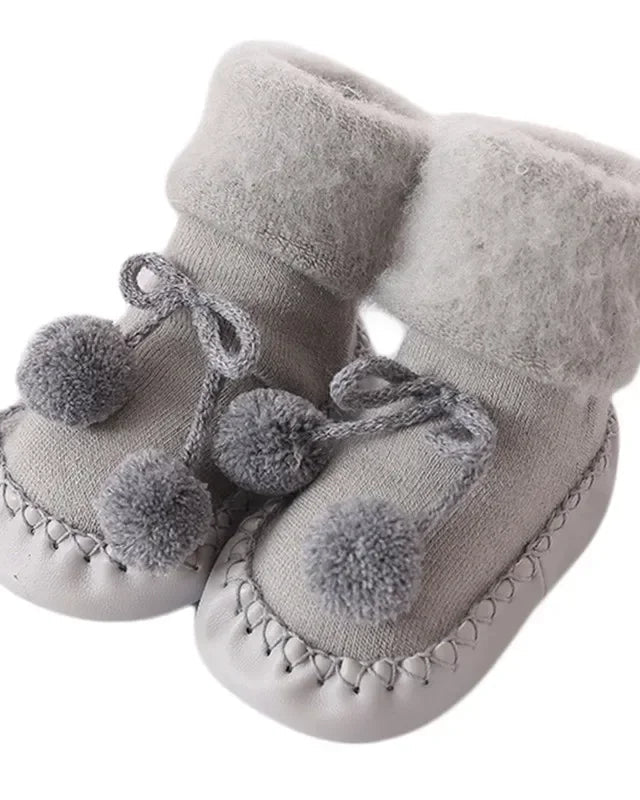 Chaussons Chaussettes Enfant <br> semelle rigide