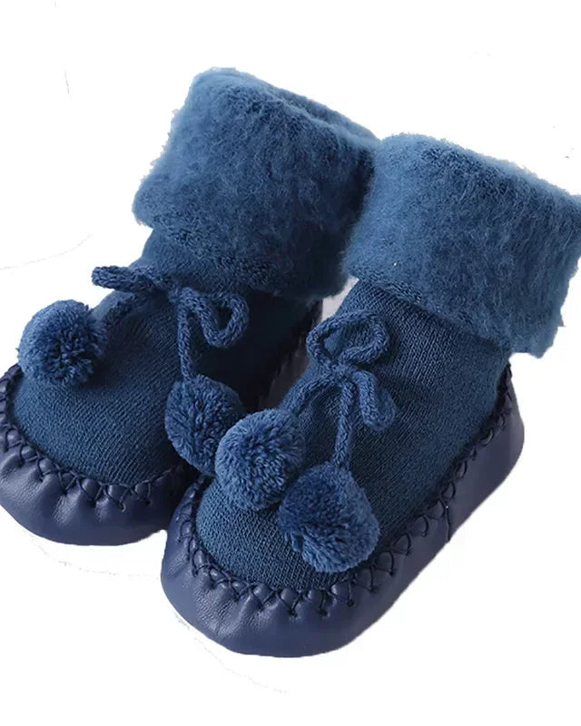Chaussons Chaussettes Enfant <br> semelle rigide