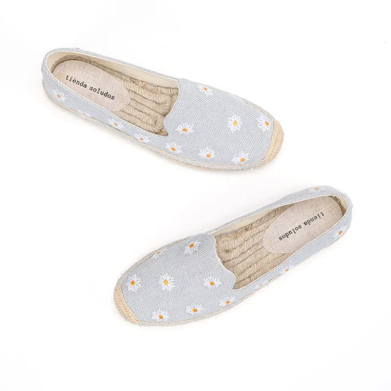 Chaussons  Chaussures Femme <br> Espadrilles Pâquerettes