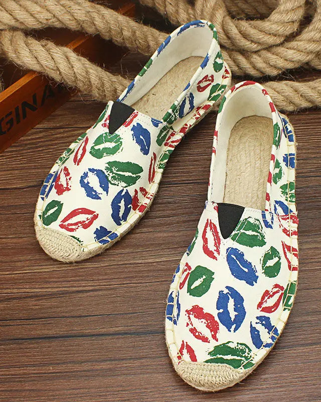 Chaussons Chaussures Homme <br> Espadrilles bisous