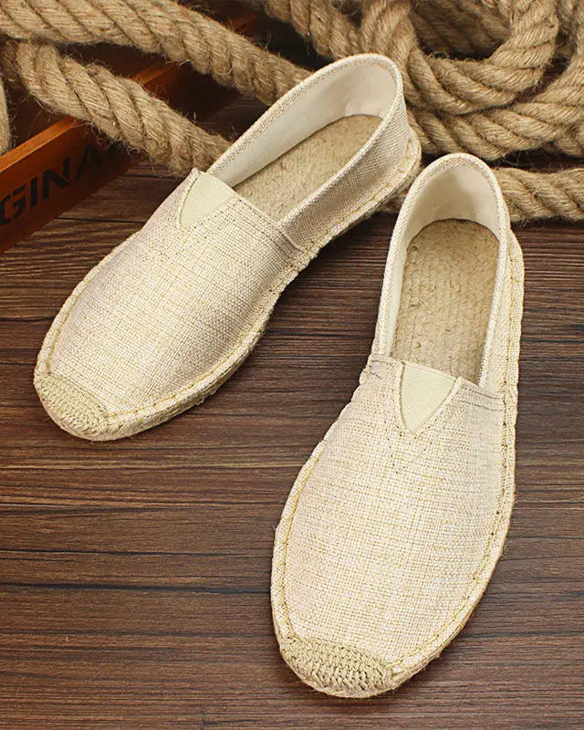 Chaussons Chaussures <br> Espadrilles Nude