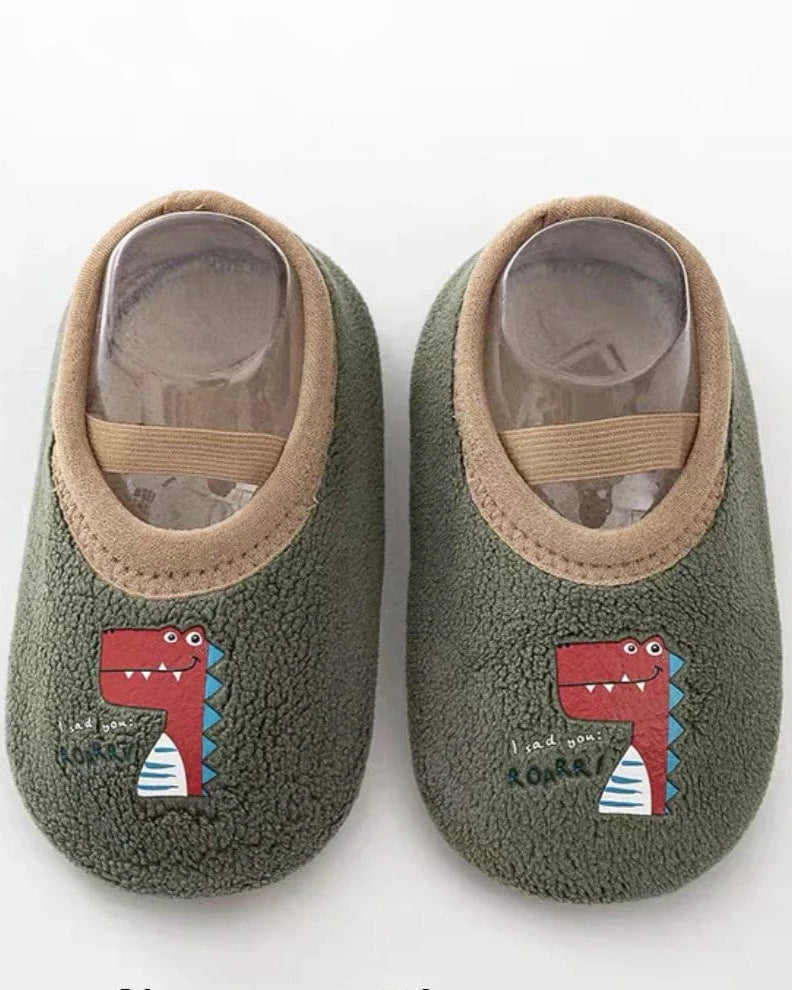 Green dinosaur / XS(6-12Months)  12CM