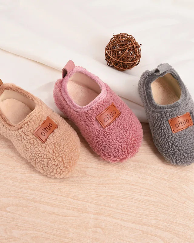 Chaussons Enfant <br> Moutoné