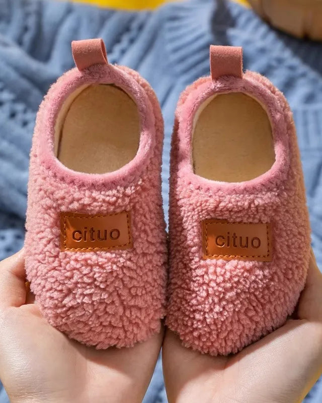Chaussons Enfant <br> Moutoné