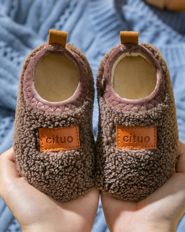 Chaussons Enfant <br> Moutoné