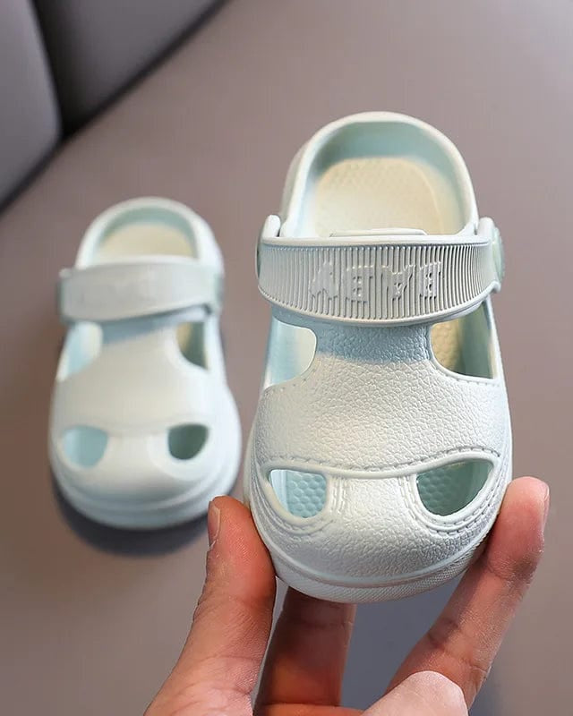 Chaussons Enfant Sandales | Eté Garçon Vert Clair / 3-4 Ans