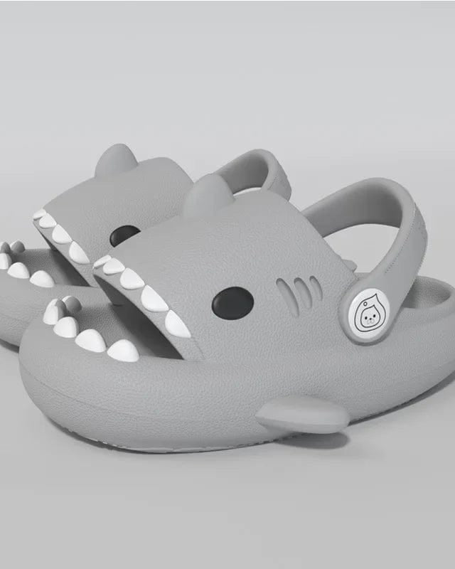Chaussons Enfant | Sandale Requin Gris / 22cm