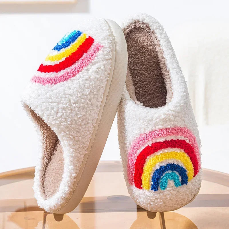 Chaussons Femme <br> Arc-en-Ciel Douillet