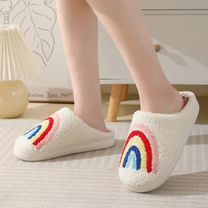 Chaussons Femme <br> Arc-en-Ciel Douillet