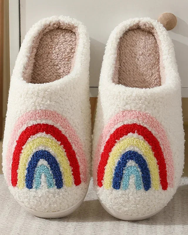 Chaussons Femme <br> Arc-en-Ciel Douillet