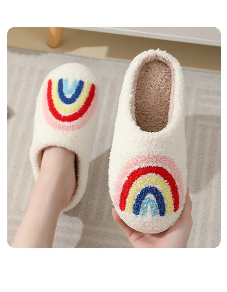 Chaussons Femme <br> Arc-en-Ciel Douillet