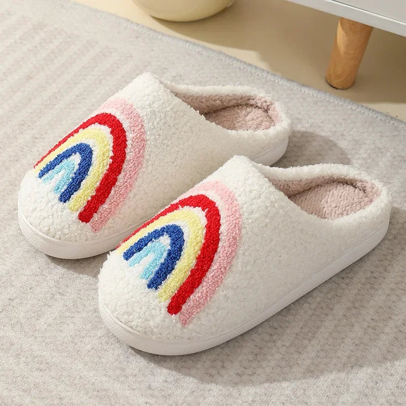 Chaussons Femme <br> Arc-en-Ciel Douillet
