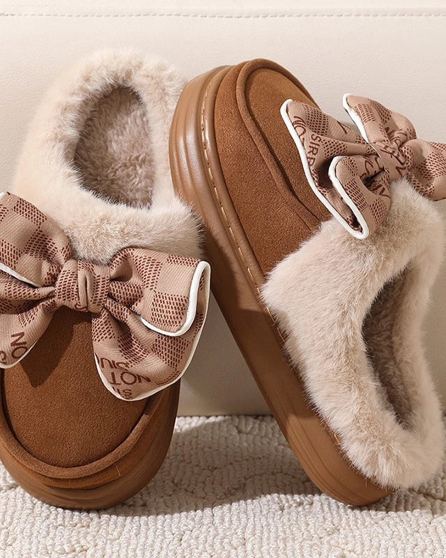 Chaussons Femme <br>  Avec Nœud