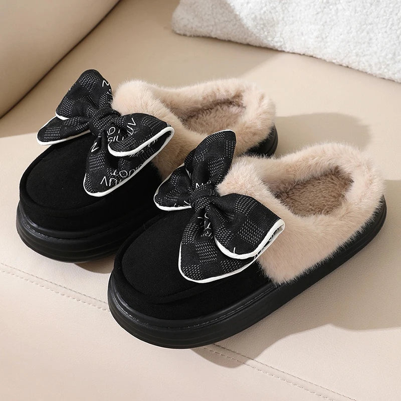 Chaussons Femme <br>  Avec Nœud