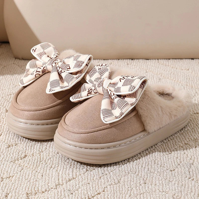 Chaussons Femme <br>  Avec Nœud