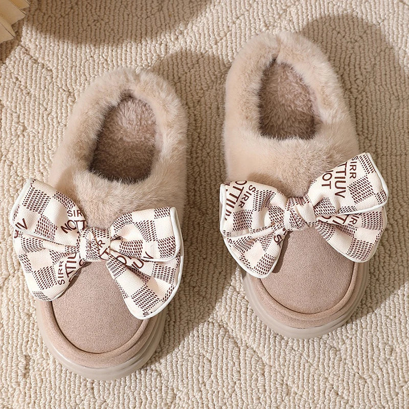 Chaussons Femme <br>  Avec Nœud
